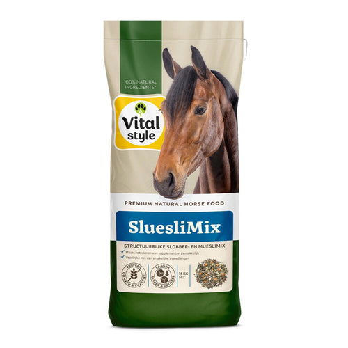 Arden Grange - VITALstyle Slueslimix - Luxe En Gezonde Muesli & Slobber In Één - Met o.a. Lijnzaadschilfers & Chichorei - 15kg