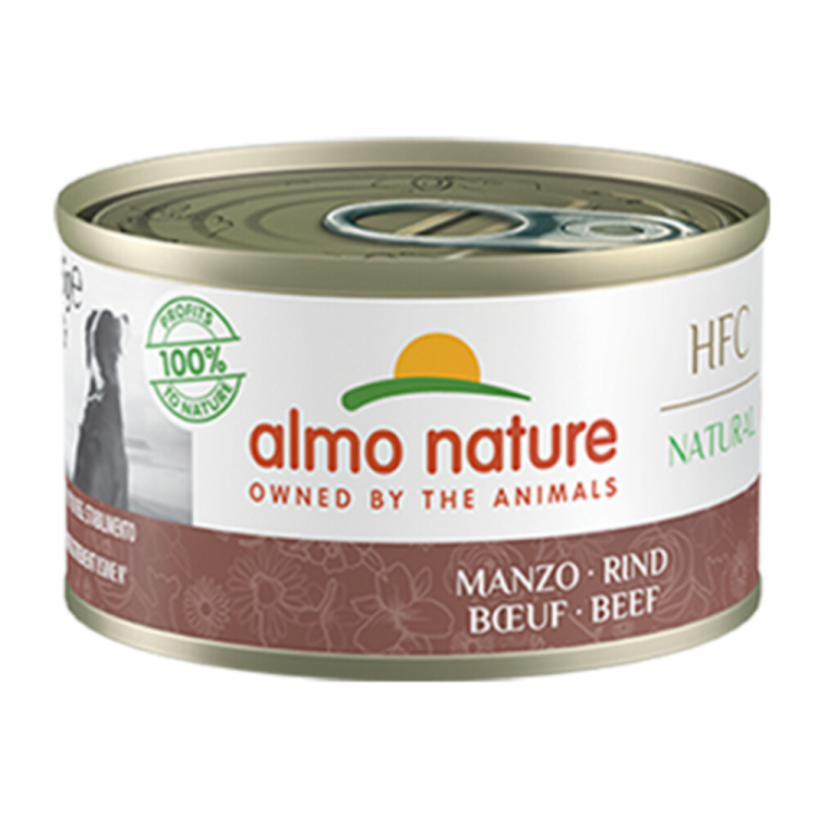 Almo Nature - HFC Natural - Hundefutter - Rind - 95g