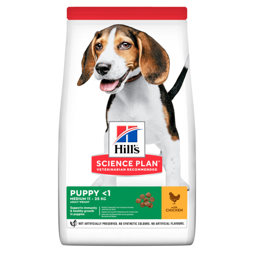 Hill's Canine - Science Plan - Dog food - Puppy - Medium - Chicken