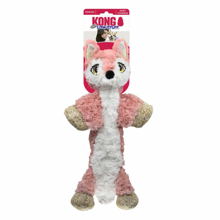 Kong - Low Stuff - Flopzie - Fox - Medium - 51 cm