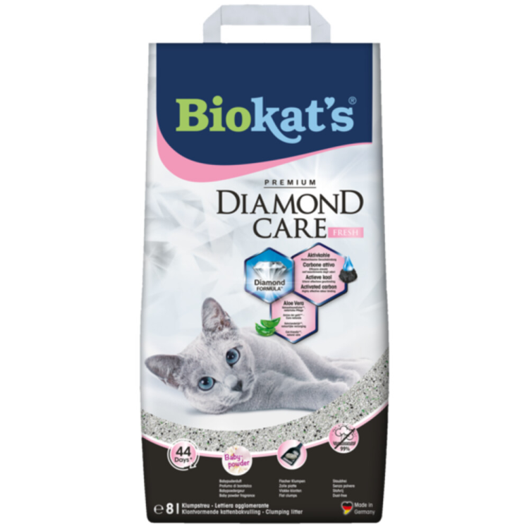 Biokat's - Diamond Care Fresh - Katzenstreu - 8 l