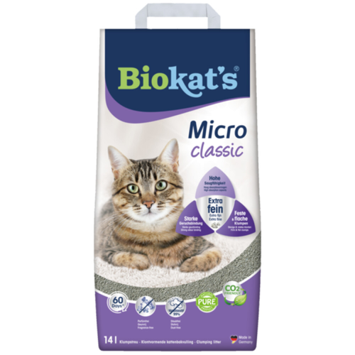 Biokat's - Micro Classic - Katzenstreu - 14 l