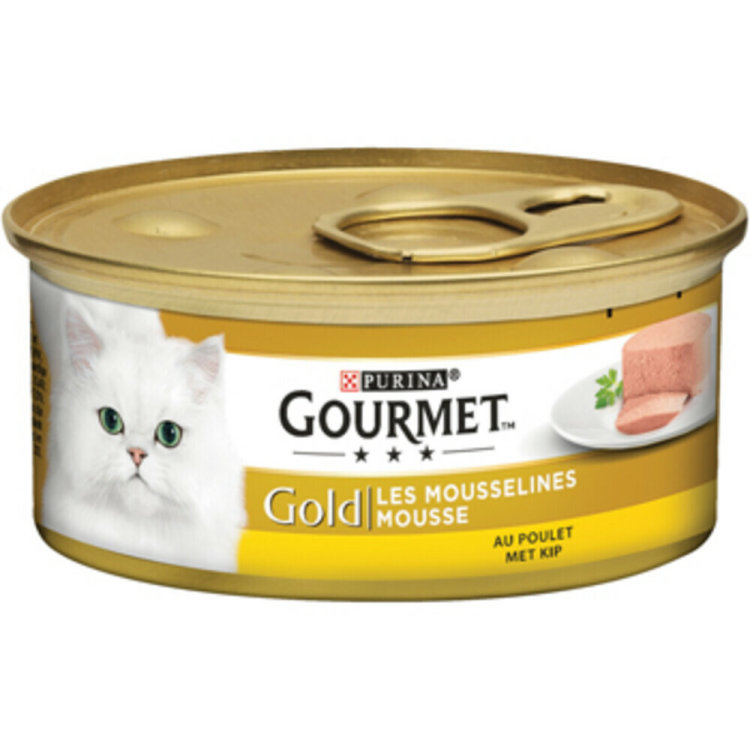 Gourmet - Gold Mousse Chicken - Cat food - 85g