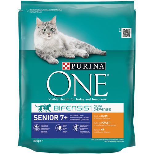 Purina One - Senior Huhn & Vollkorn - Katzenfutter - 800g