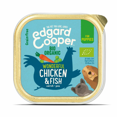 Edgard & Cooper - Wanne - Frischfleisch - Welpe - Bio - Huhn & Fisch -100g