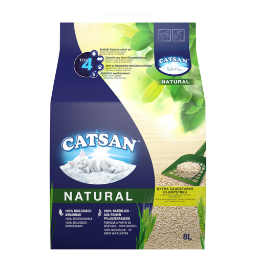 Catsan - Katzenstreu - Natur - 8 Liter