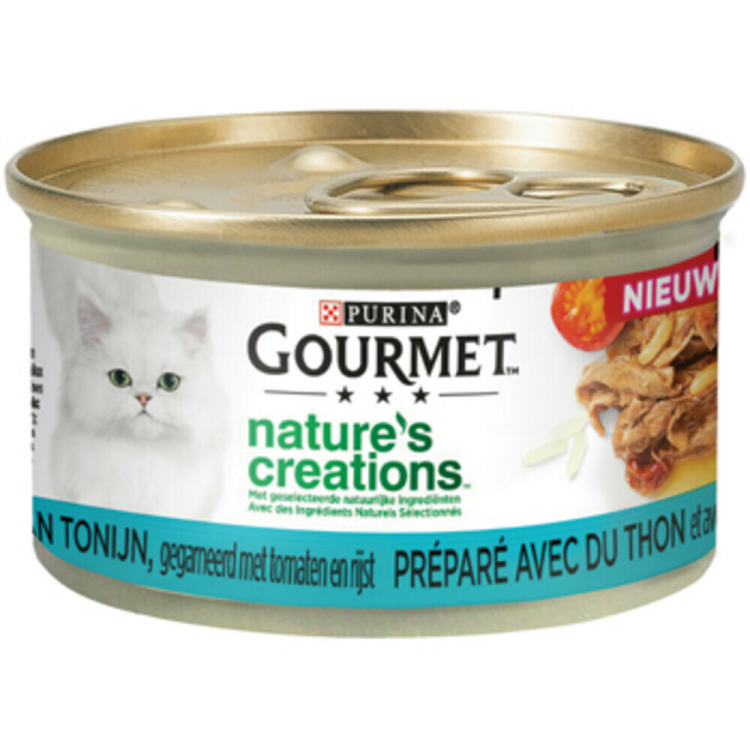 Gourmet - Nature's Creations Tuna - Cat food - 85g