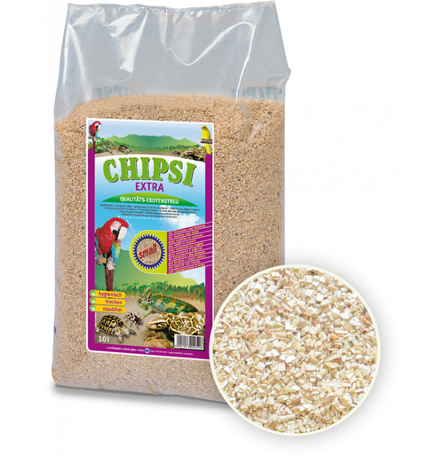 Chipsi - Extra Beech Chips Small - Ground Cover - 10L