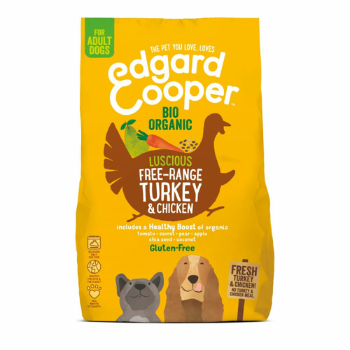 Edgard & Cooper - Dog Food - Adult - Organic Turkey & Organic Chicken