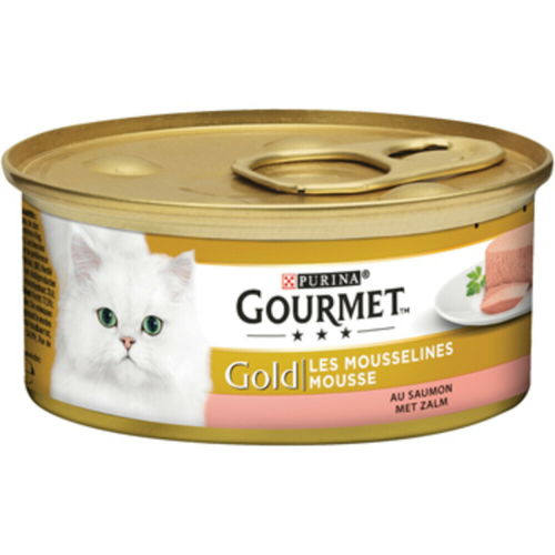 Gourmet - Gold Mousse Salmon - Cat Food - 85g