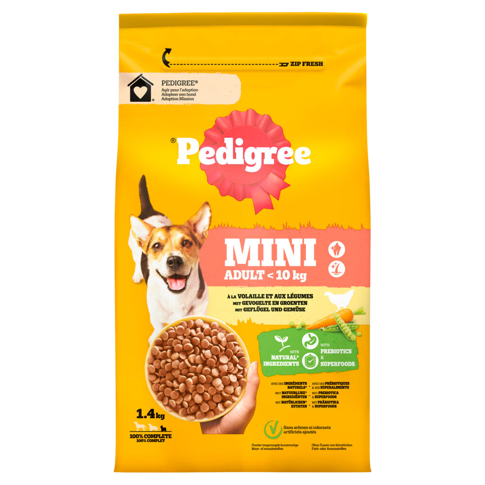 Pedigree hondenvoer: de best verkochte producten van 2026 vergeleken (Vital, maaltijdzakjes, Dentastix, snacks)