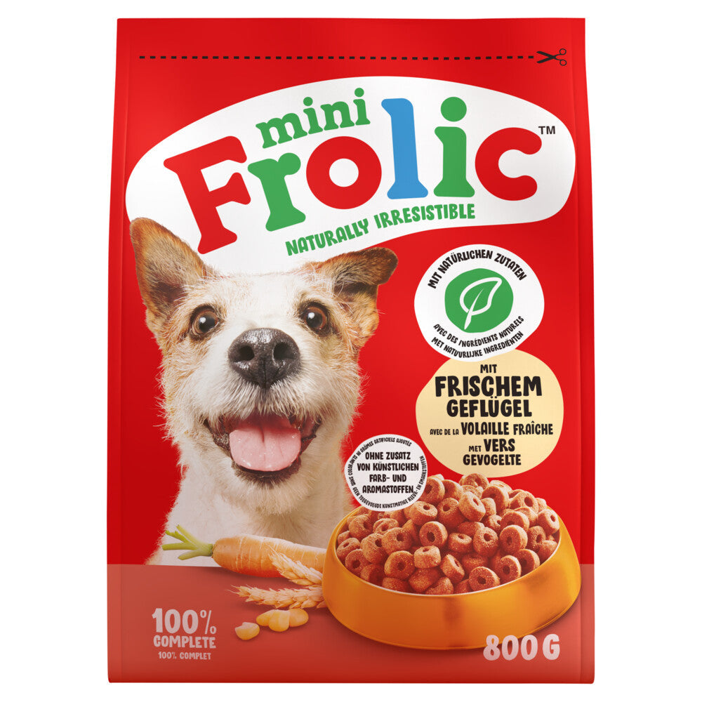 Frolic hondenvoer: de best verkochte producten van 2026 vergeleken (Mini, Compleet, Rund, Gevogelte)