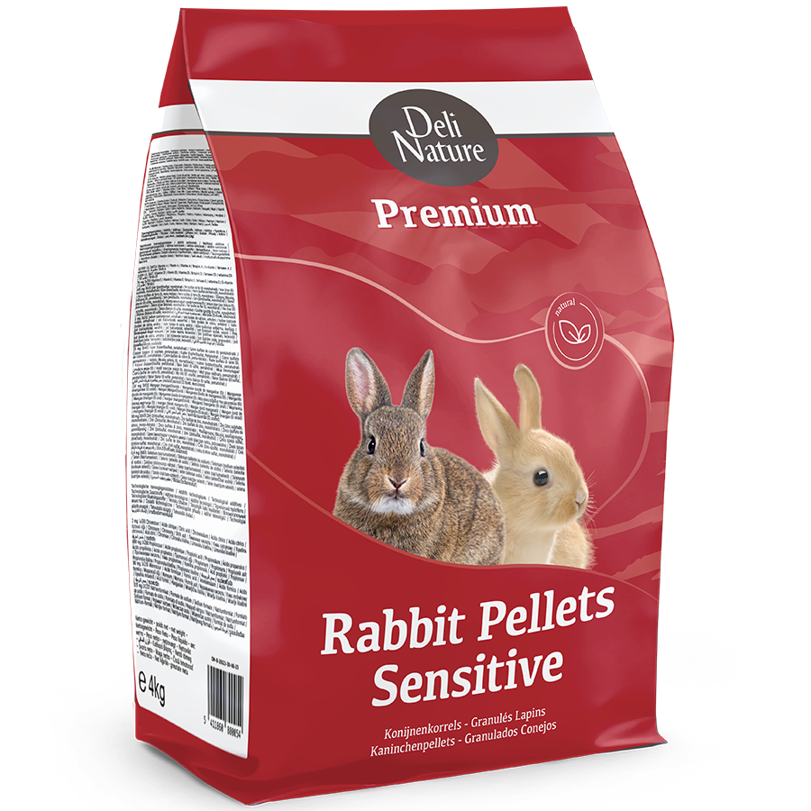 Deli Nature - Premium Konijnenkorrels Sensitive 4kg