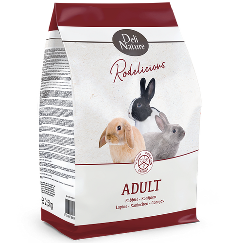 Deli Nature - Rodelicious Adult Konijnen 2,5kg