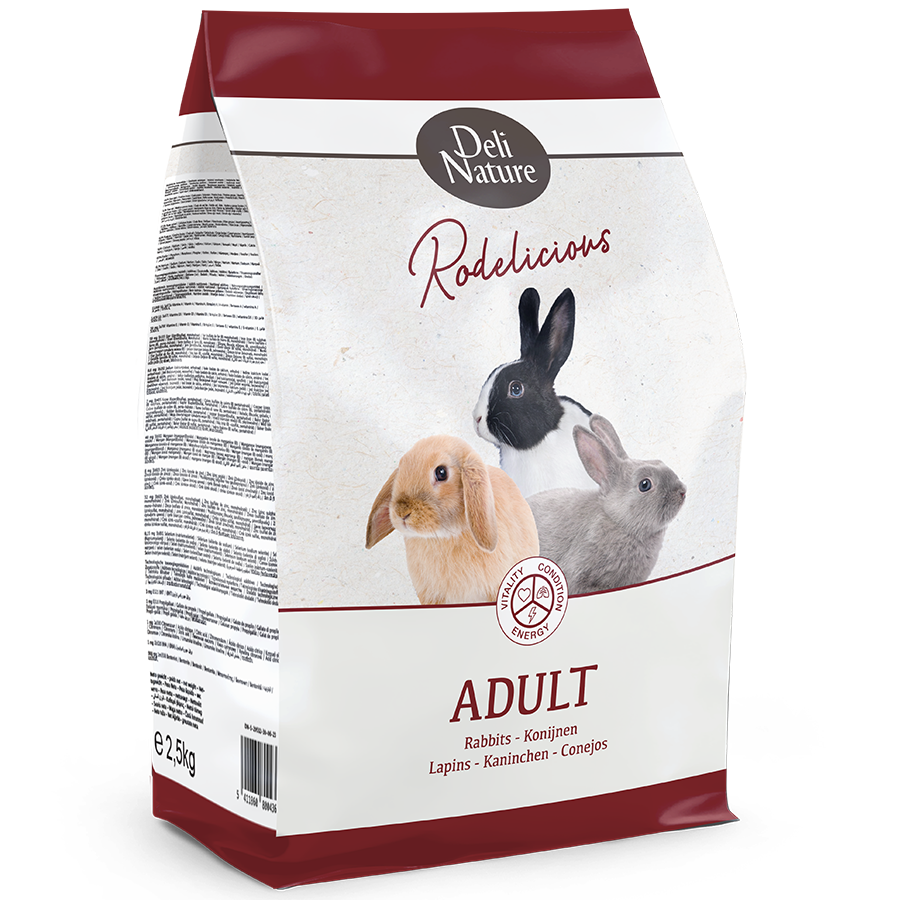 Deli Nature - Rodelicious Adult Konijnen 2,5kg