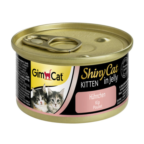 GimCat - ShinyCat Kip voor Kittens 70g