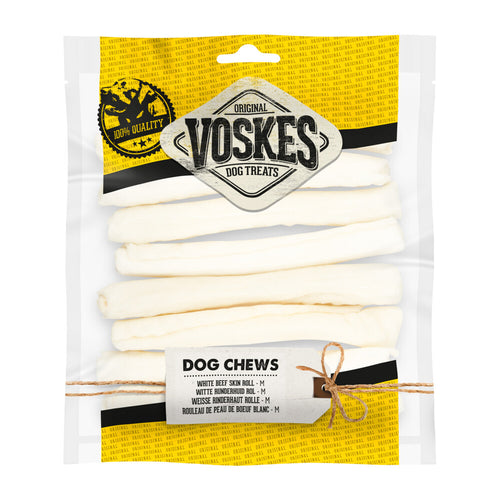Voskes - Roll White M - 8 stuks