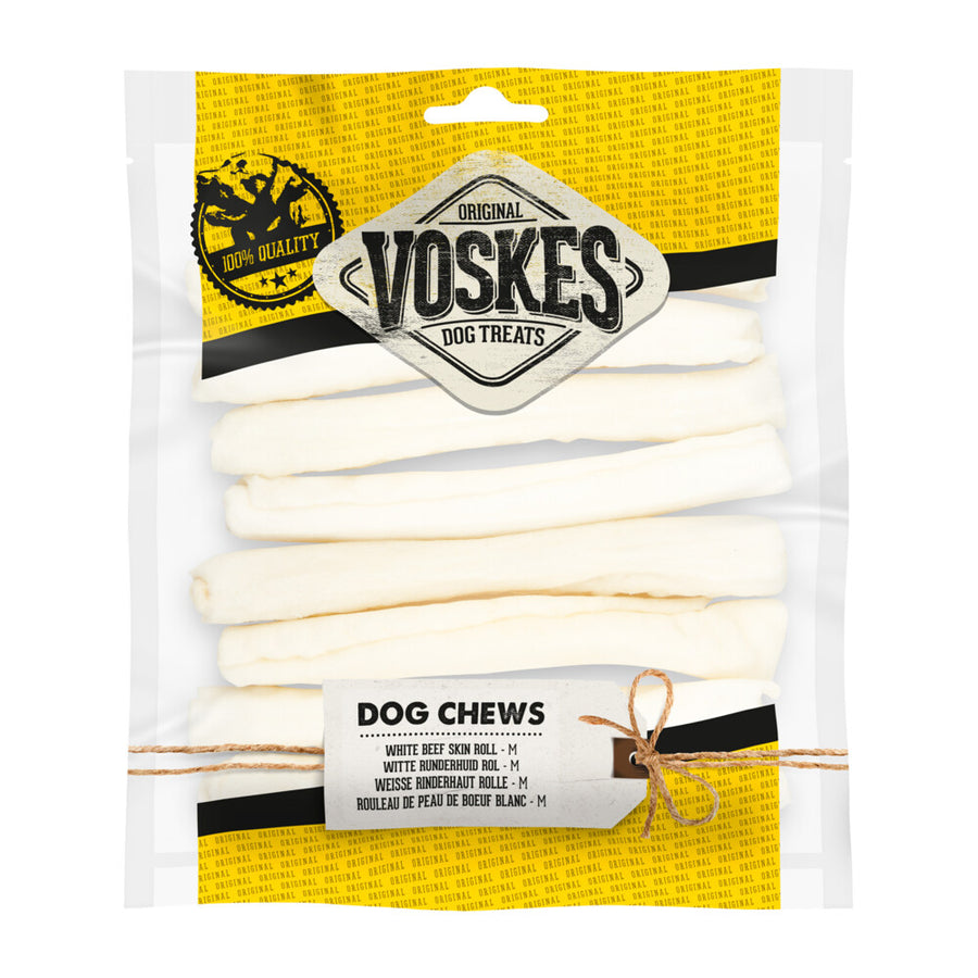 Voskes - Roll White M - 8 stuks