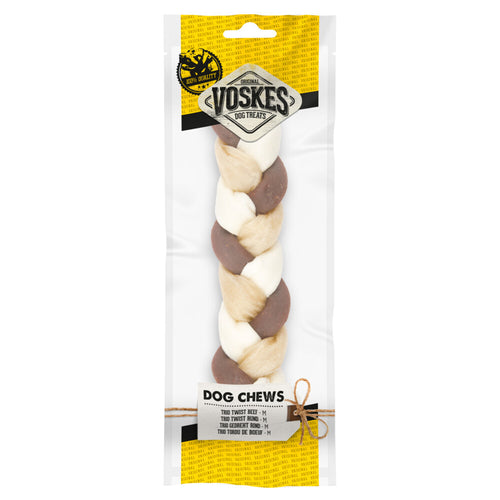 Voskes - Twist Duo Run Wit - Bruin M