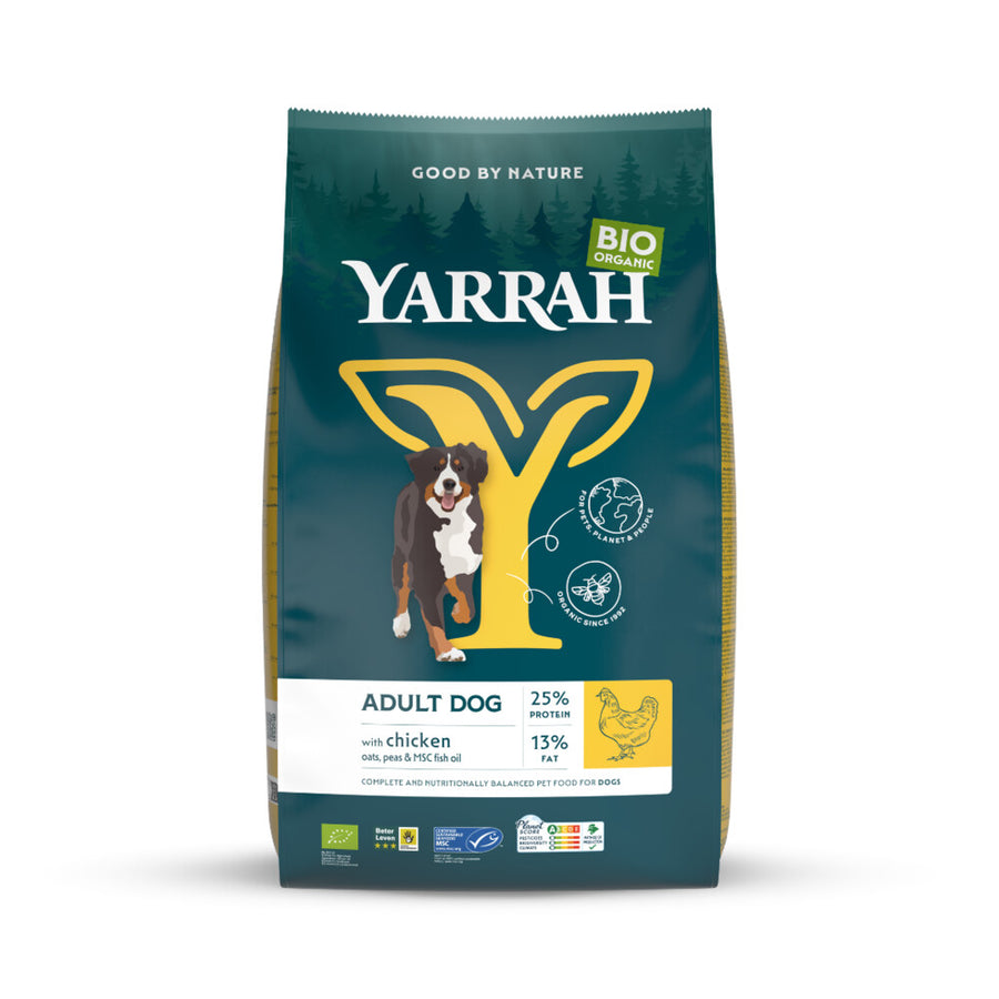 Yarrah - Biologisch Hondenvoer Adult Kip - 15kg