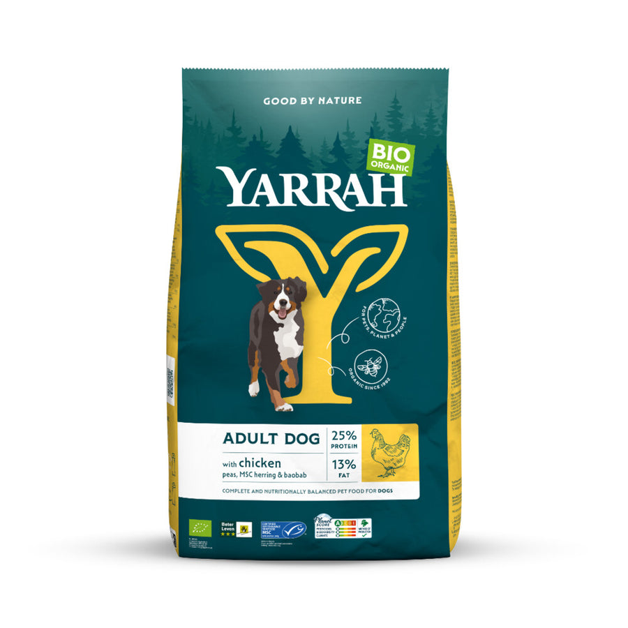 Yarrah - dog biologische brokken sensitive kip (2kg)