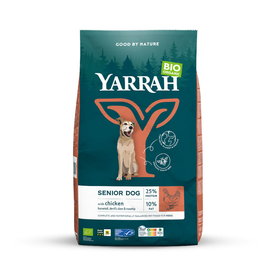 Yarrah - Bio Hondenvoer Senior Kip 2kg