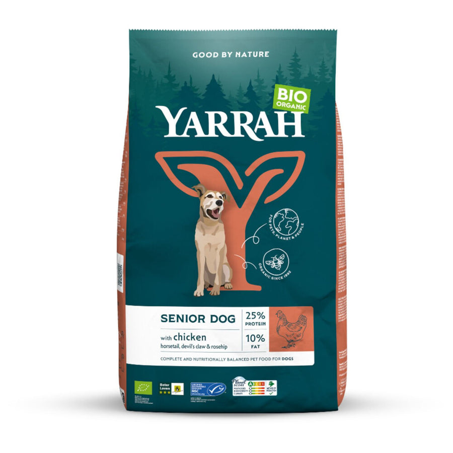 Yarrah - Biologisch Hondenvoer Senior Kip - 10kg NL - BIO - 01
