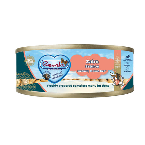 Renske - Blik Vers Gestoomd Graanvrij 6x 95g - Zalm