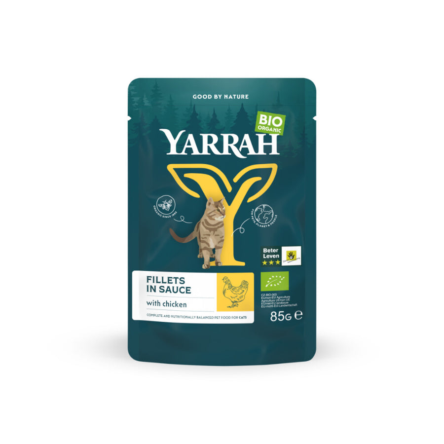 Yarrah - Bio Droogvoer Kat - Kip - 800g