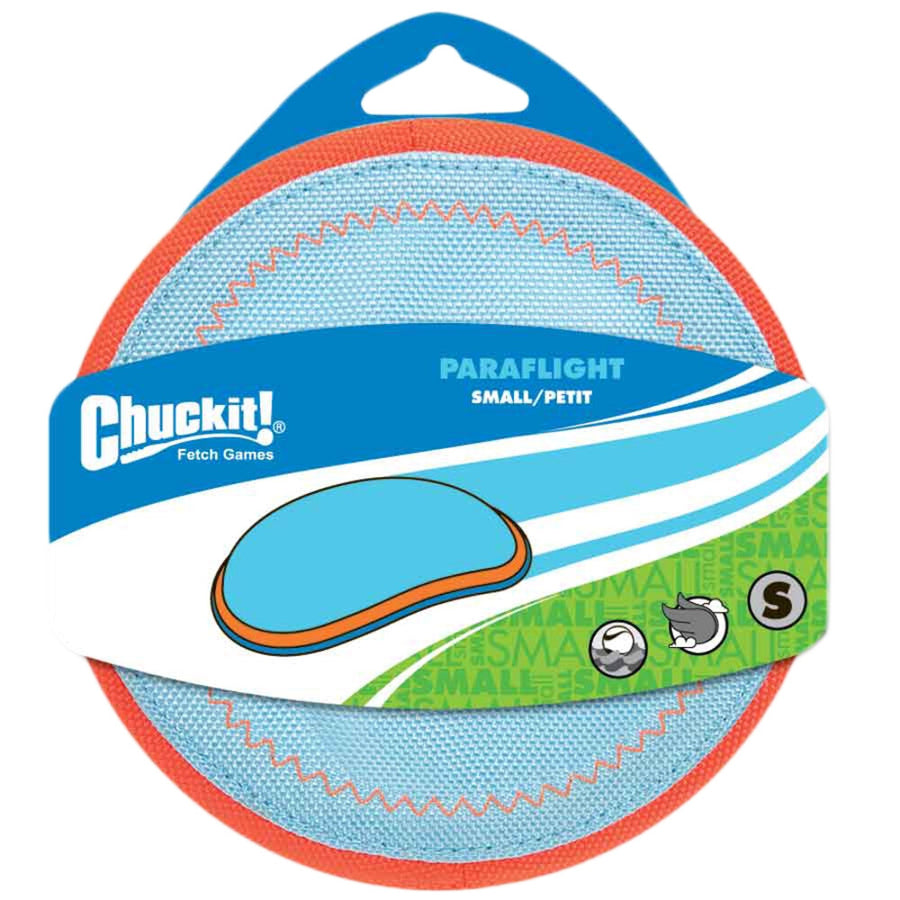 Chuckit! Paraflight - Hondenspeelgoed - Hondenspeeltje - Frisbee - Large - Ø25 cm - Blauw/Oranje