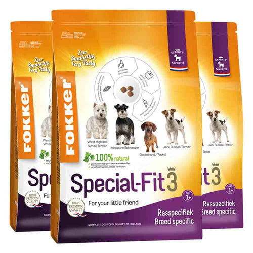 Fokker - Dog Special - Fit 4 - Hondenvoer - 13kg