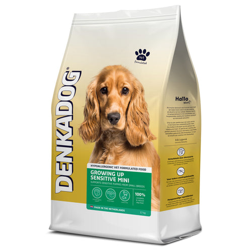 Denkadog - Hondenvoer Growing Up Sensitive Mini 2,5kg