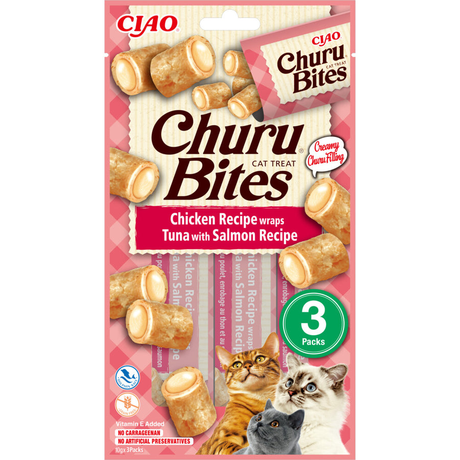 Ciao - Kattensnack Churu Luxury Tuna & Salmon - 3 x 12g