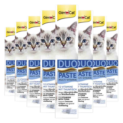 GimCat - Multi - Vitamin Duo - Pasta - Tonijn Vitamin 50g Multi - Vitamine