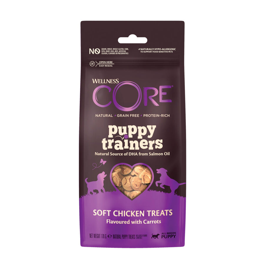 Wellness - Core Puppy Trainers Chicken Flavoured With Carrots - Kip Wortel 170g