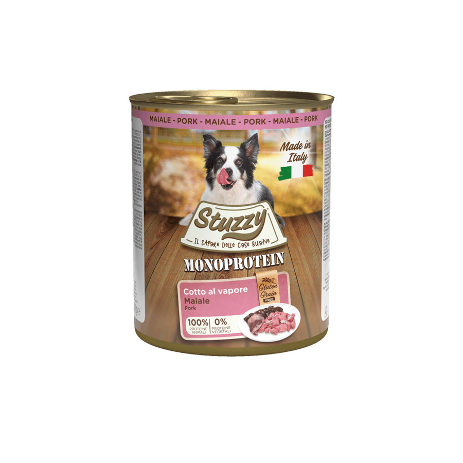 Stuzzy - Monoproteïn Varken - Natvoer - Volledig voer - 6 x 800g