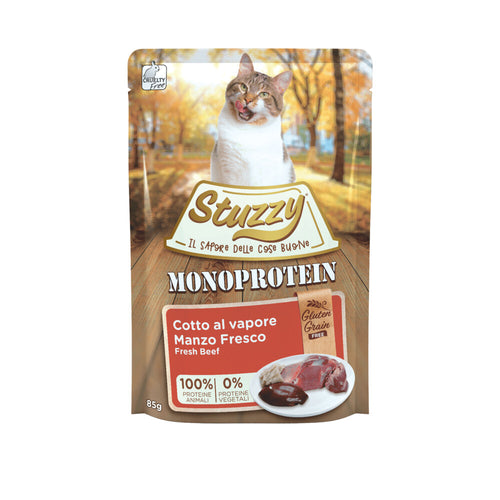Stuzzy - Dog Grain Free Monoprotein Pouch 150g - Rund