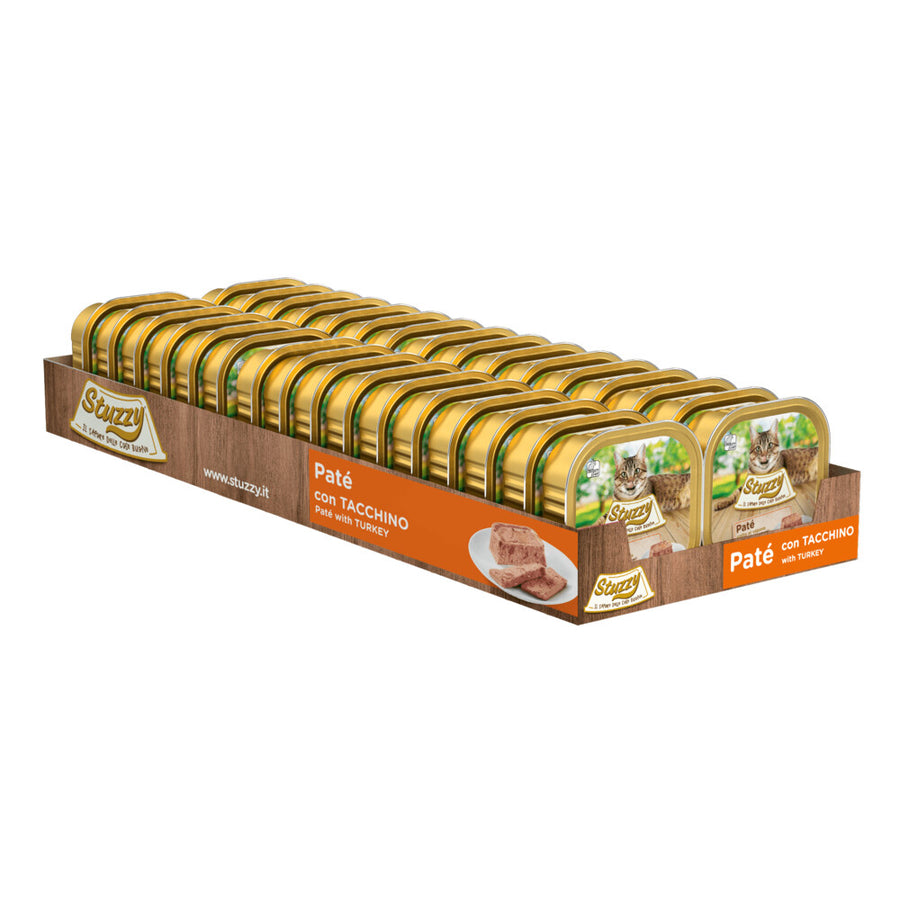 Stuzzy - Kalkoen - Natvoer - 32 x 100g