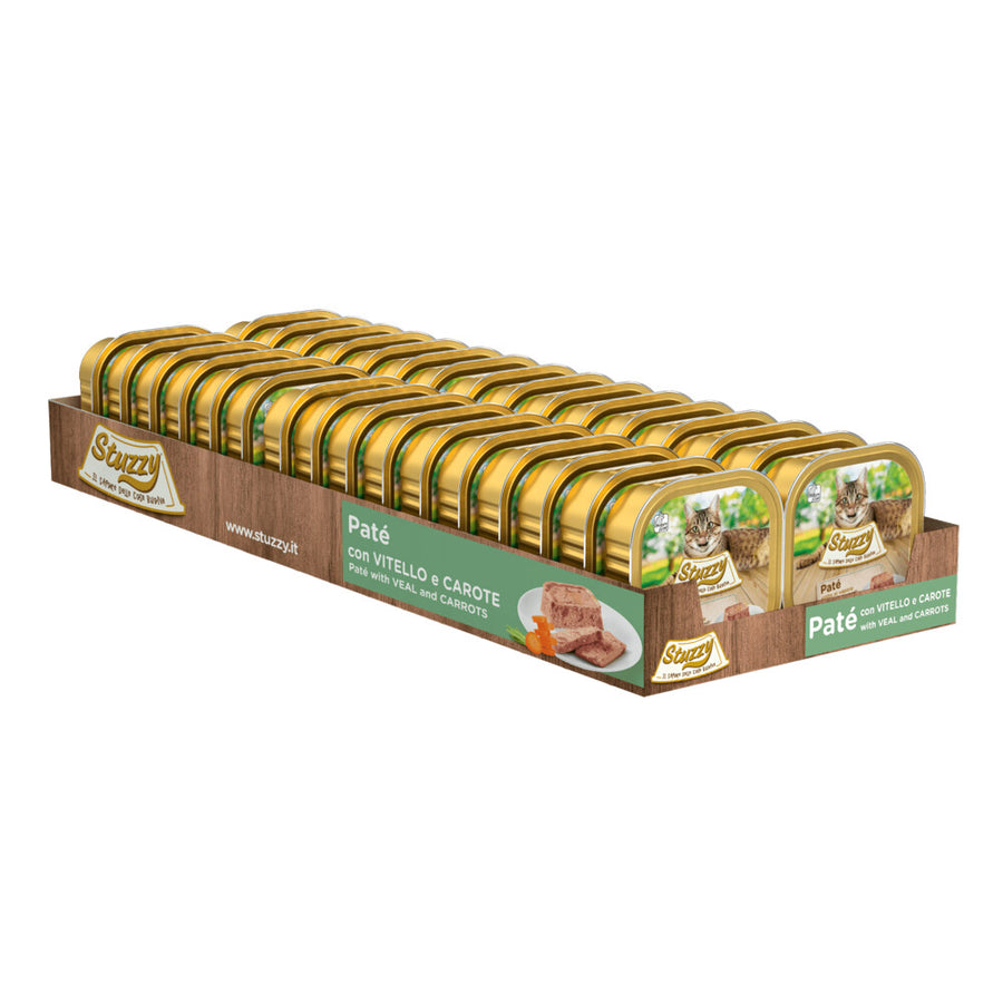 Stuzzy - Kalf & Wortel - Natvoer - 32 x 100g