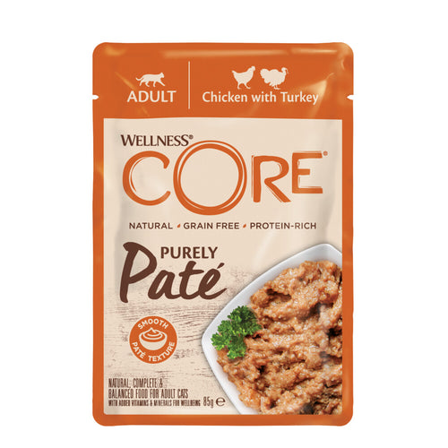 Wellness - Core Purelypate Chicken & Turkey 85g