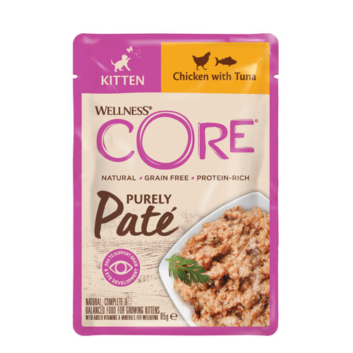 Wellness - Core Purelypate Kitten Chicken 85g