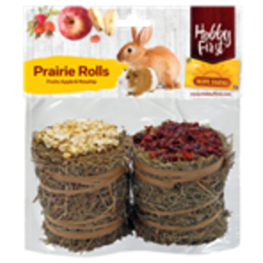 Hobby First - Hope Farms Prairie Rolls Appel & Rozenbottel 200g