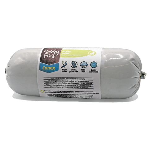 Hobby First - Canex High Protein Roll Konijn - 400g