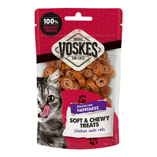 Voskes - Sushi Rolls Kip 60g