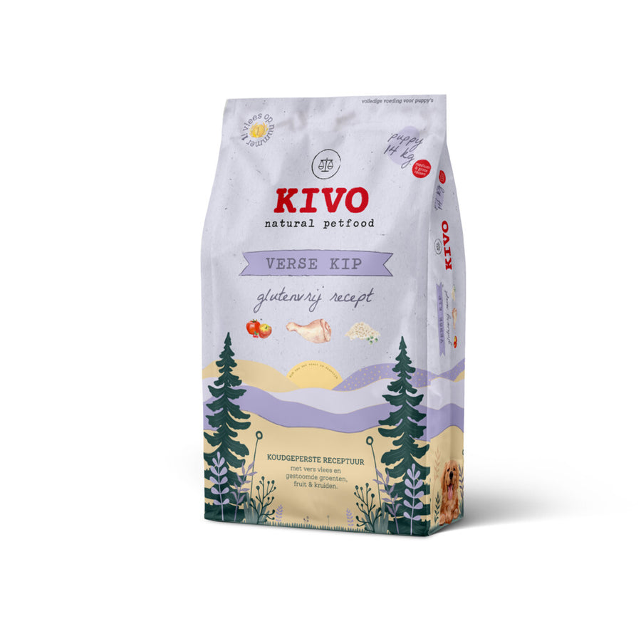 Kivo - Petfood Hondensnack Heekmoot 2 zakken x 100 gram - Graanvrij en Glutenvrij