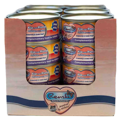 Renske - Vers Paté Kitten 70g - Kip&Rund