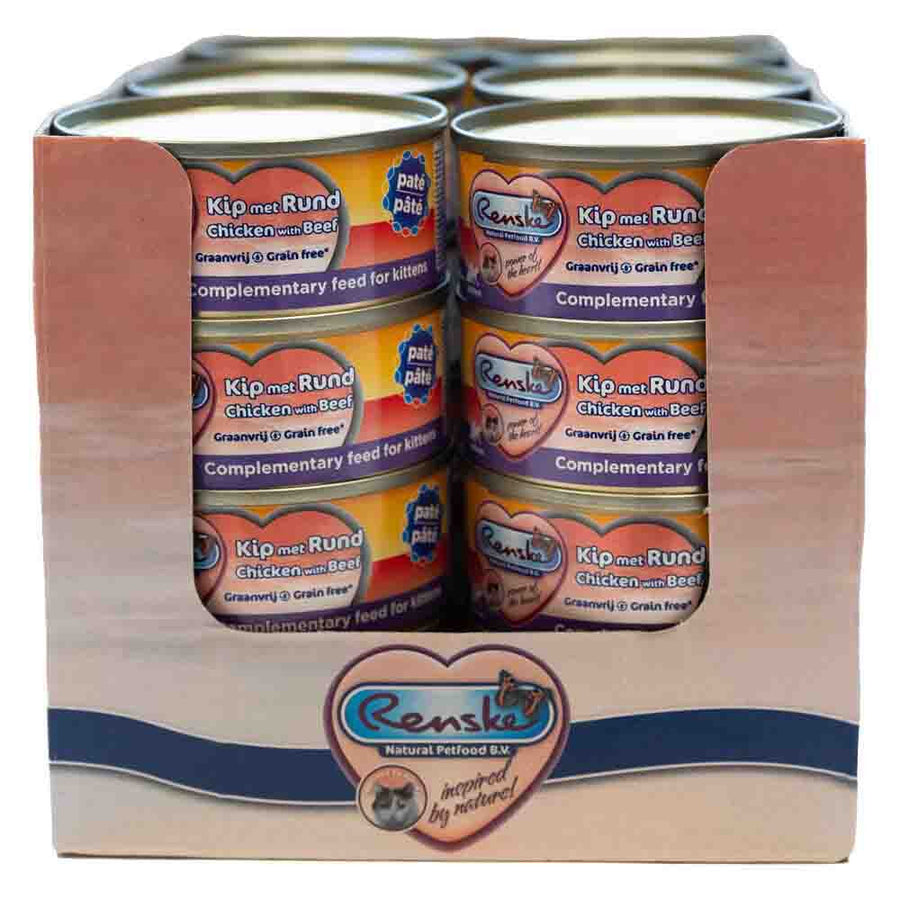 Renske - Vers Paté Kitten 70g - Kip&Rund