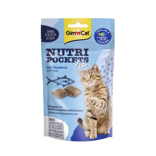 GimCat - Nutri Pockets 60g - Tonijn