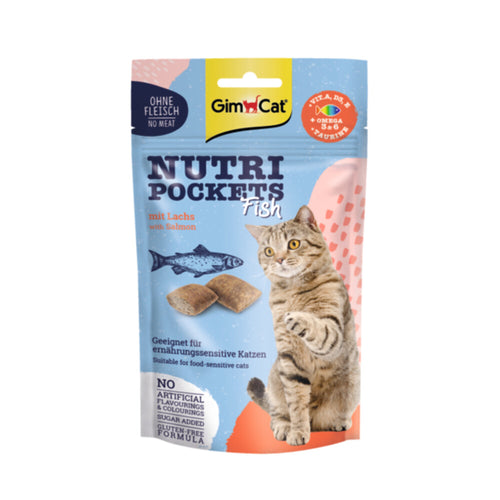GimCat - Nutri Pockets 60g - Zalm