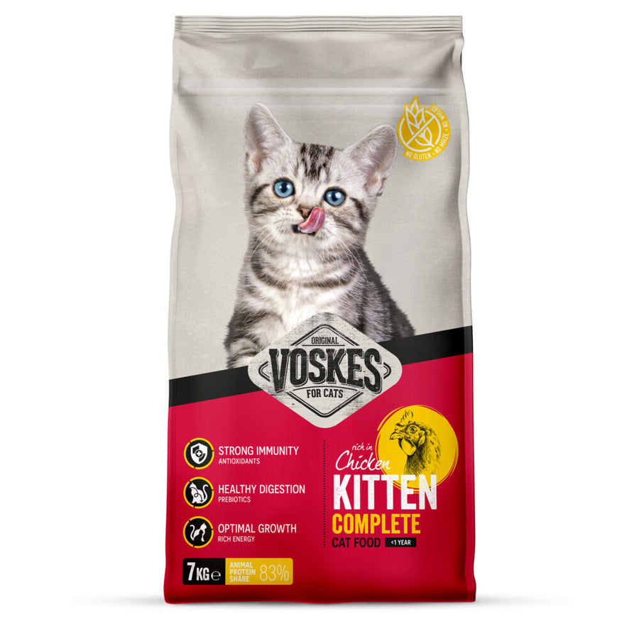 Voskes - Kattenbrokken Kitten Kip 7kg